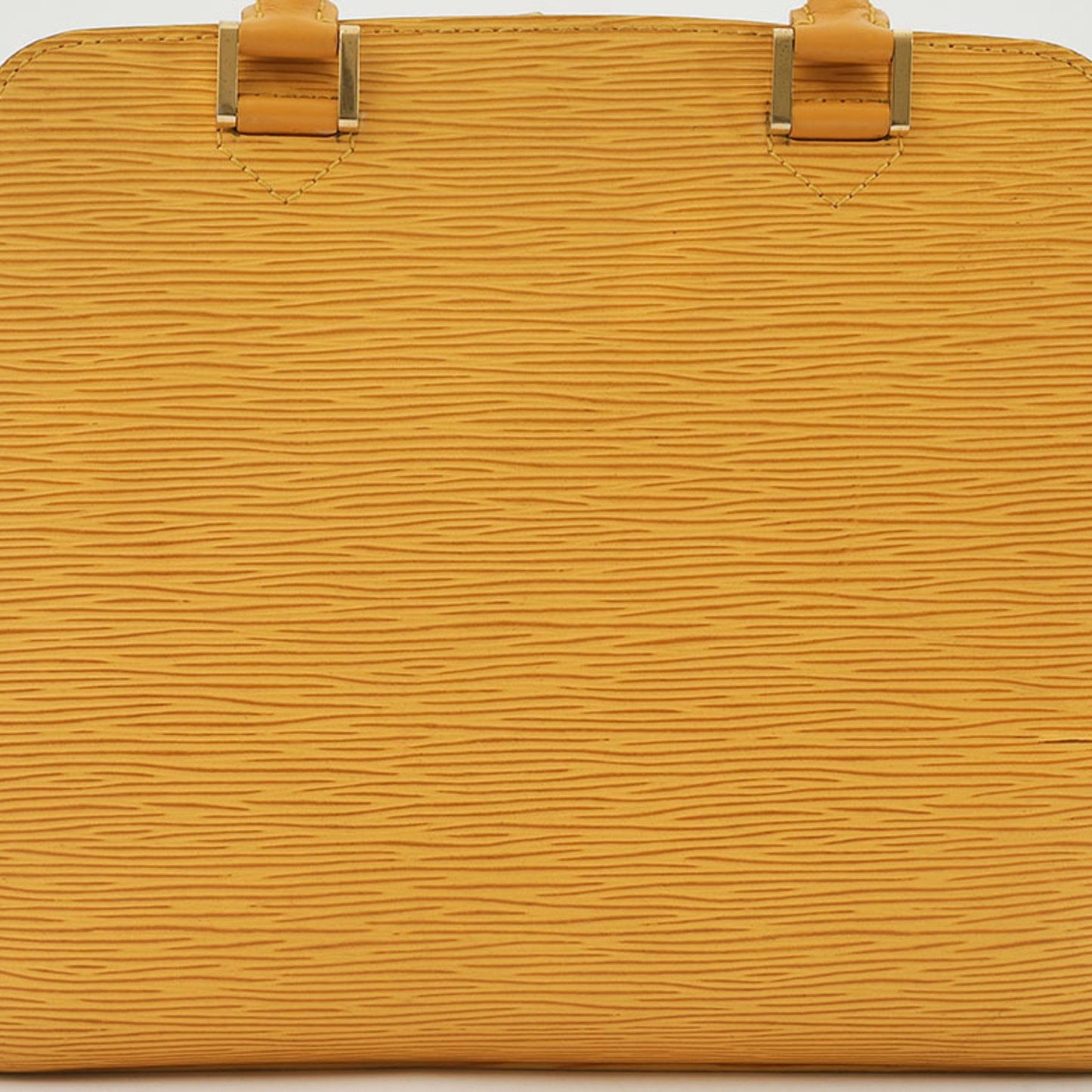 Louis Vuitton Pont Neuf, Yellow, Leather, handbag