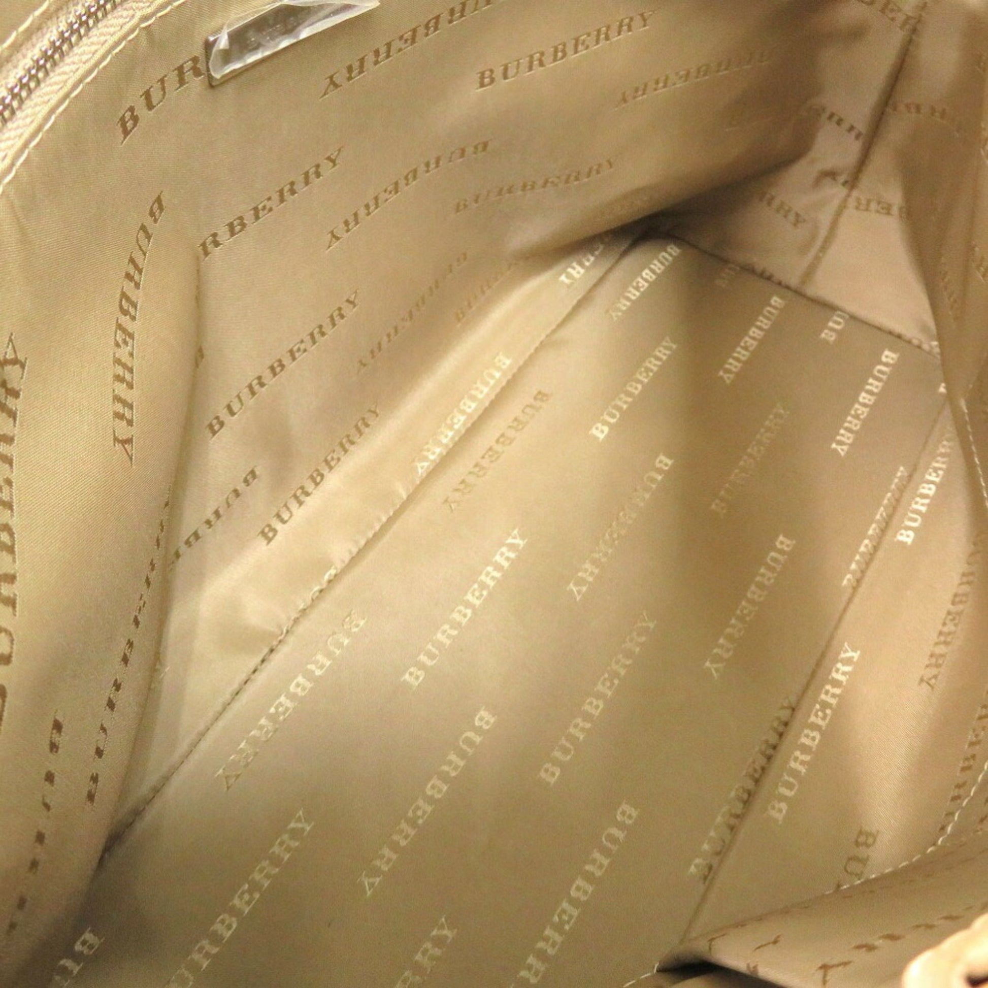 Burberry, Beige, Canvas, handbag