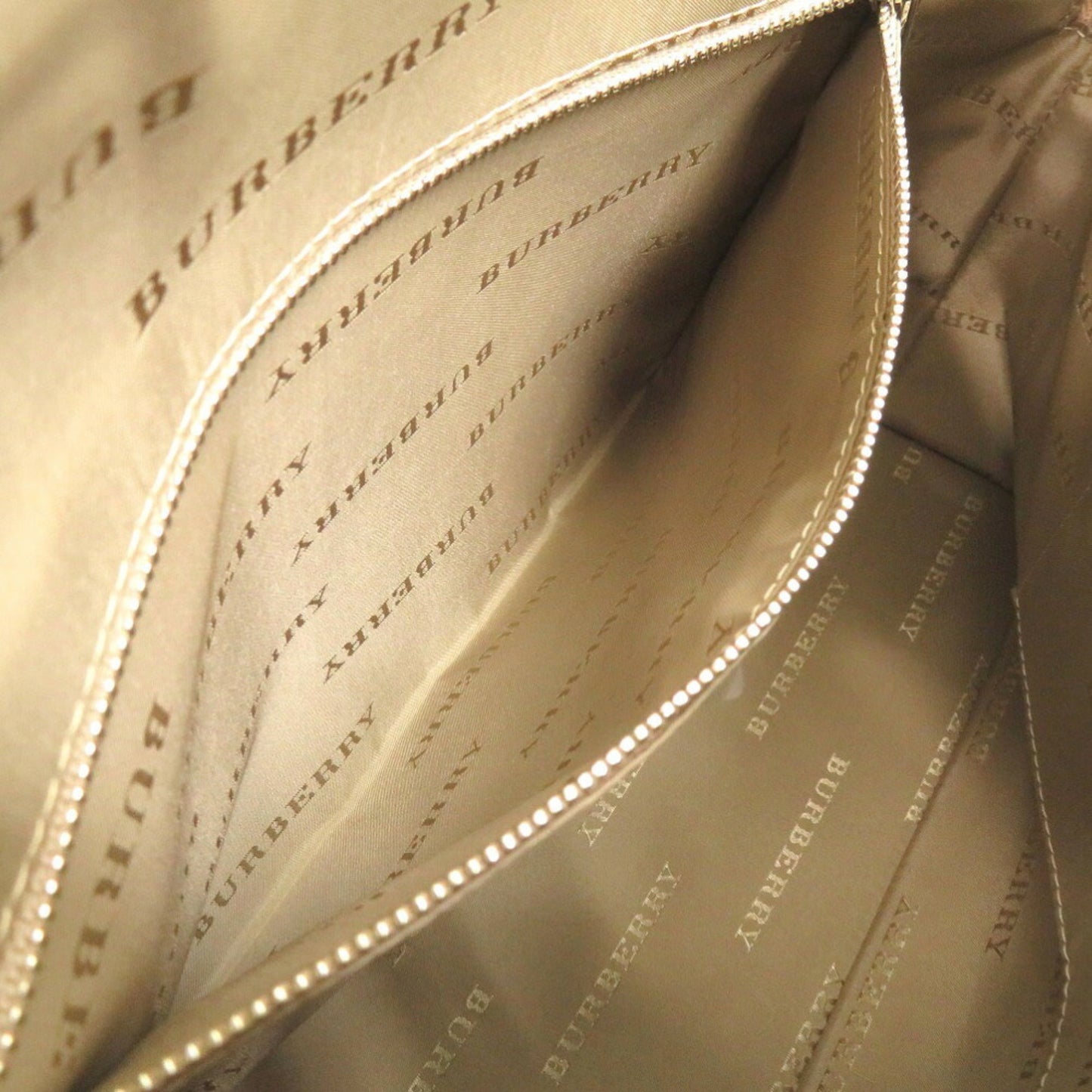 Burberry, Beige, Canvas, handbag