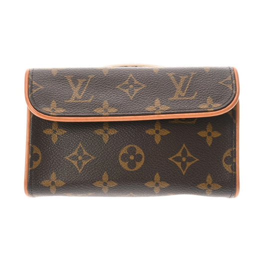 Louis Vuitton Florentine, Brown, Canvas, clutch