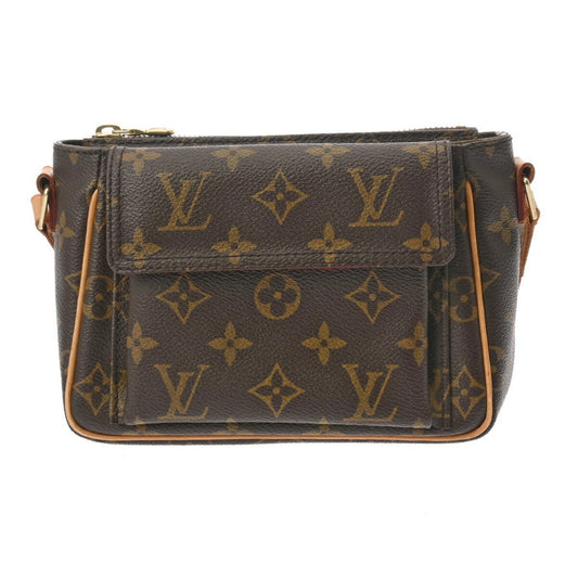 Louis Vuitton Viva Cité, Brown, Canvas, shoulder