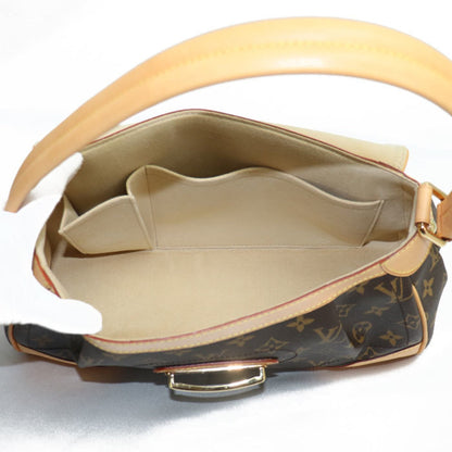 Louis Vuitton Beverly, Brown, Canvas, shoulder