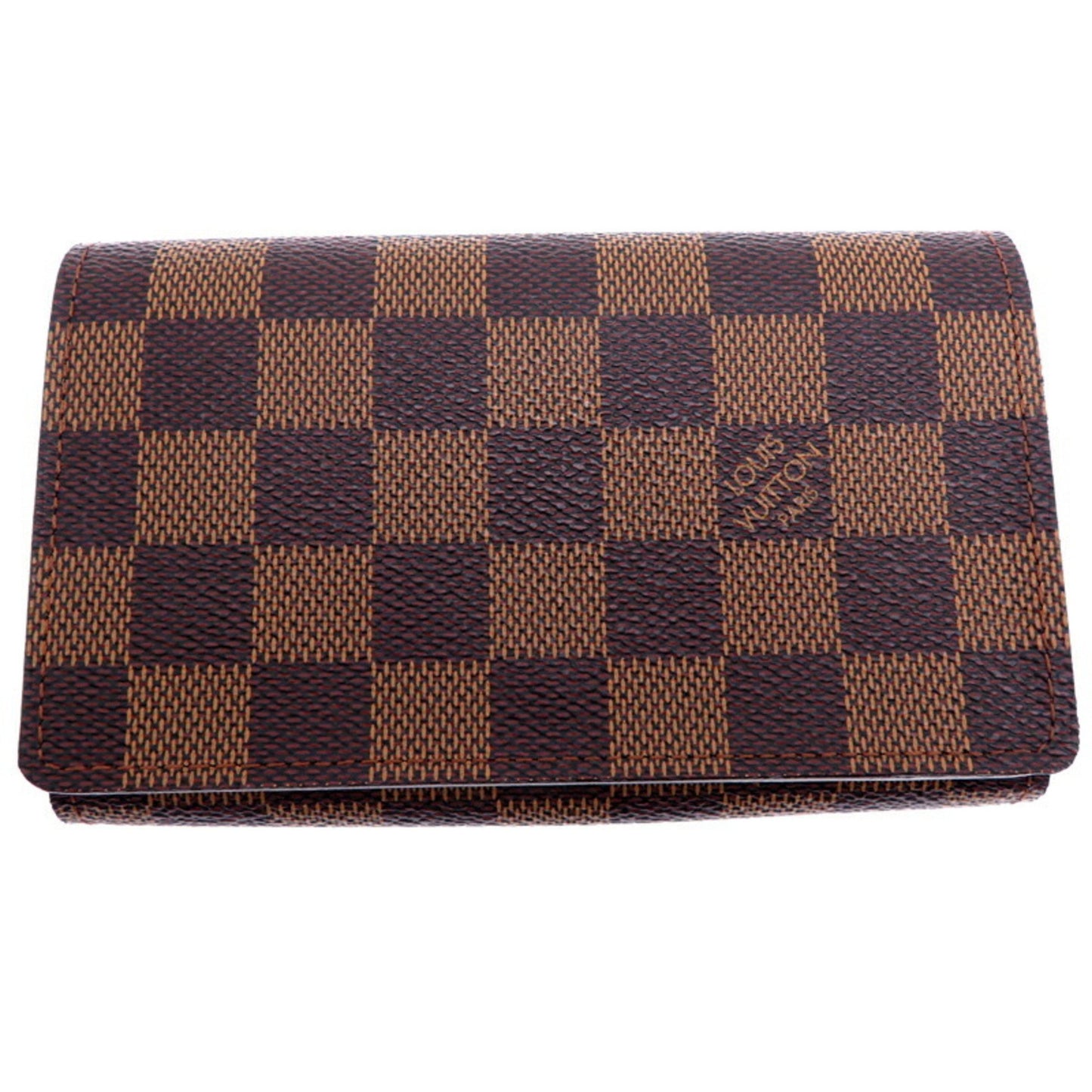 Louis Vuitton Porte billet, Brown, Canvas, wallet