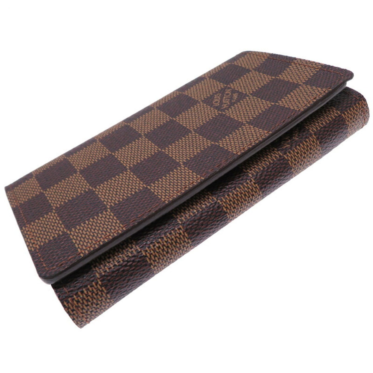 Louis Vuitton Porte billet, Brown, Canvas, wallet