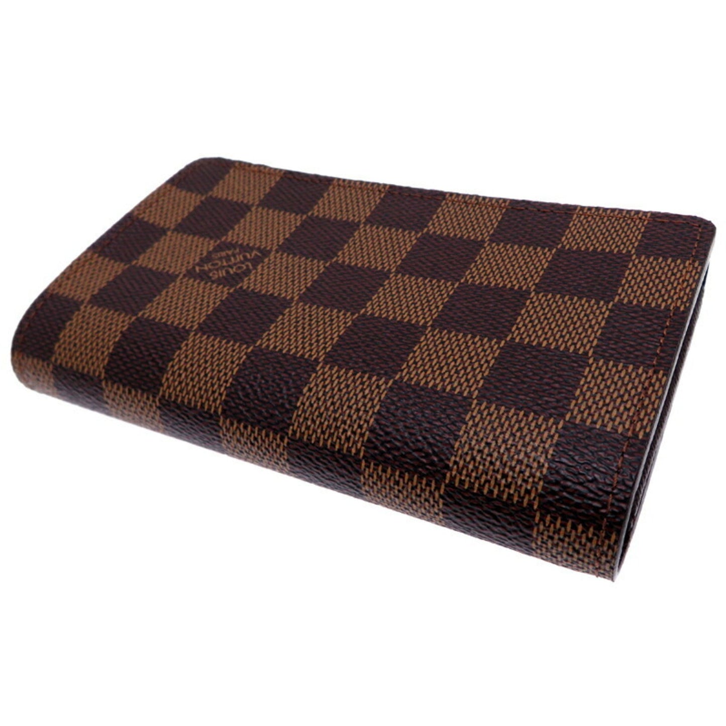 Louis Vuitton Porte billet, Brown, Canvas, wallet