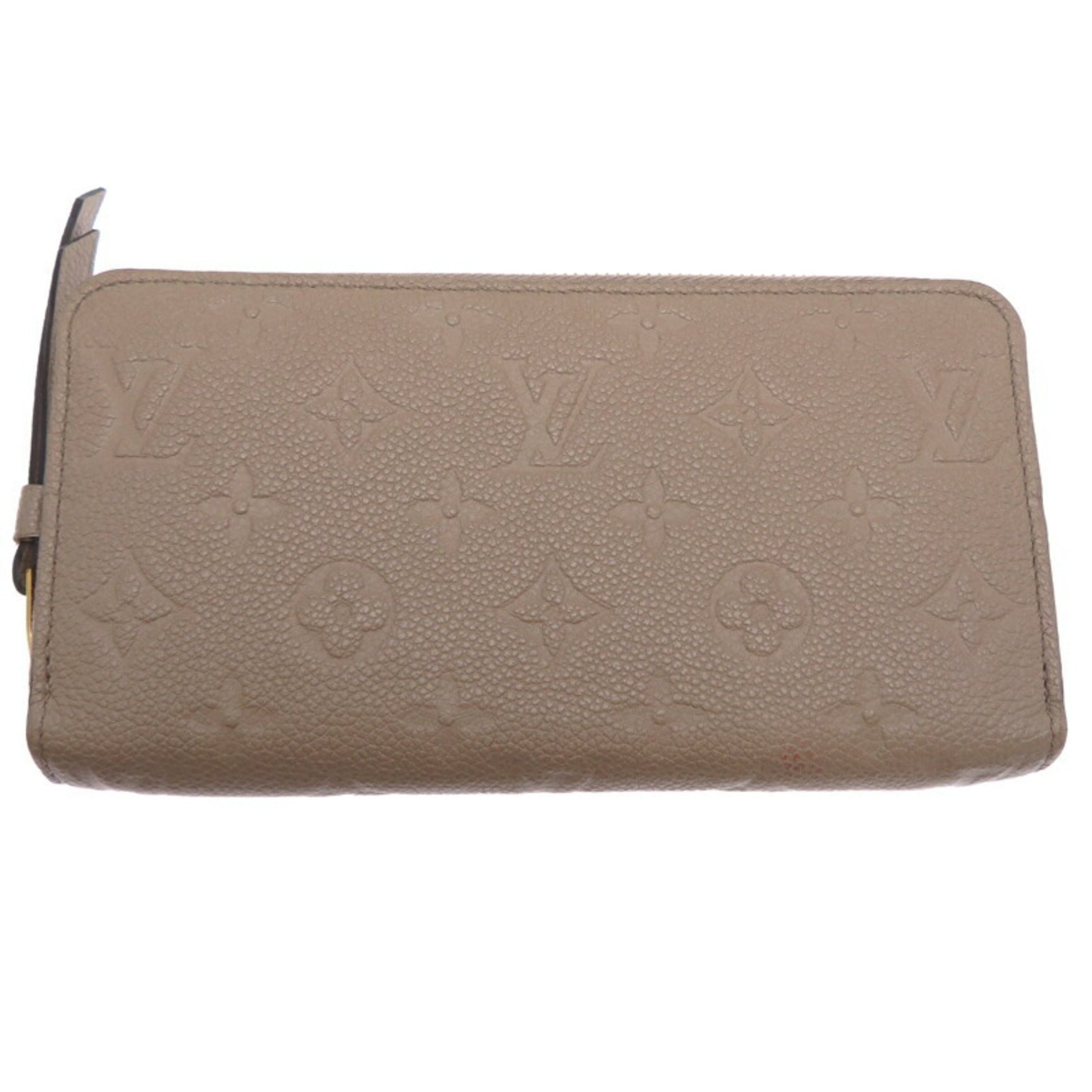 Louis Vuitton Zippy wallet, Beige, Leather, wallet