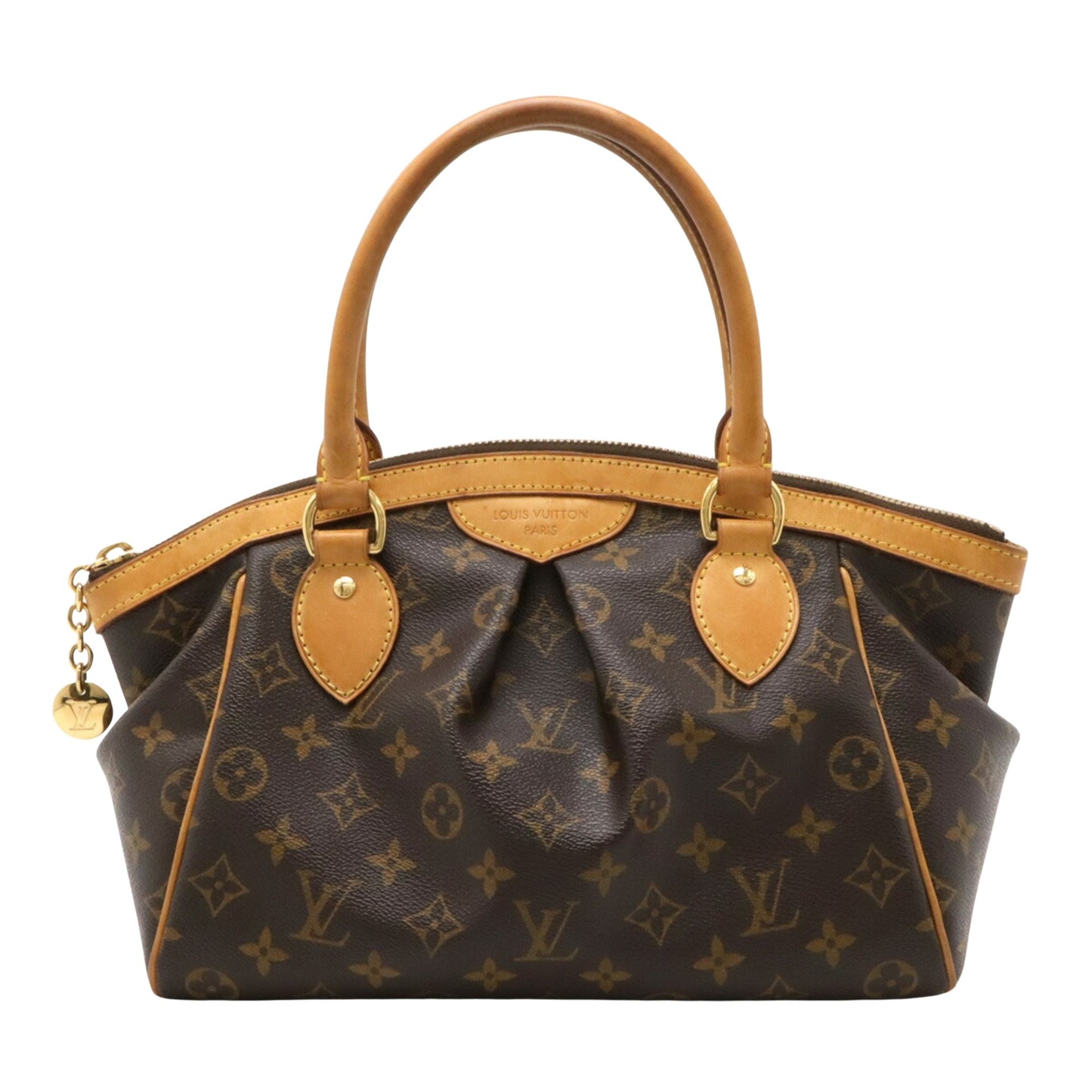 Louis Vuitton Tivoli, Brown, Canvas, tote