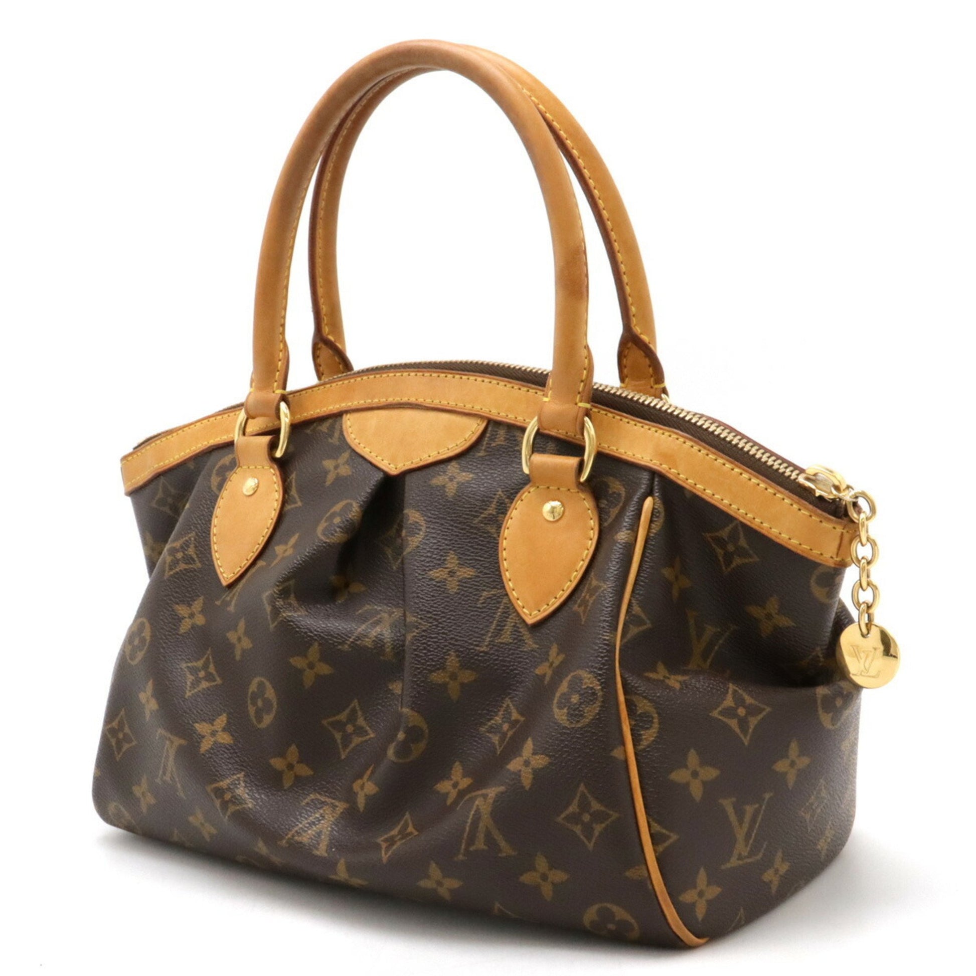 Louis Vuitton Tivoli, Brown, Canvas, tote