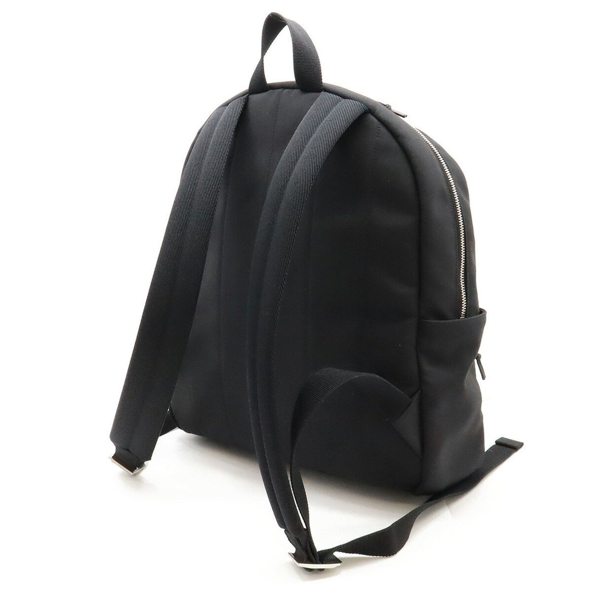 Saint Laurent City, Black, Leather, backpack