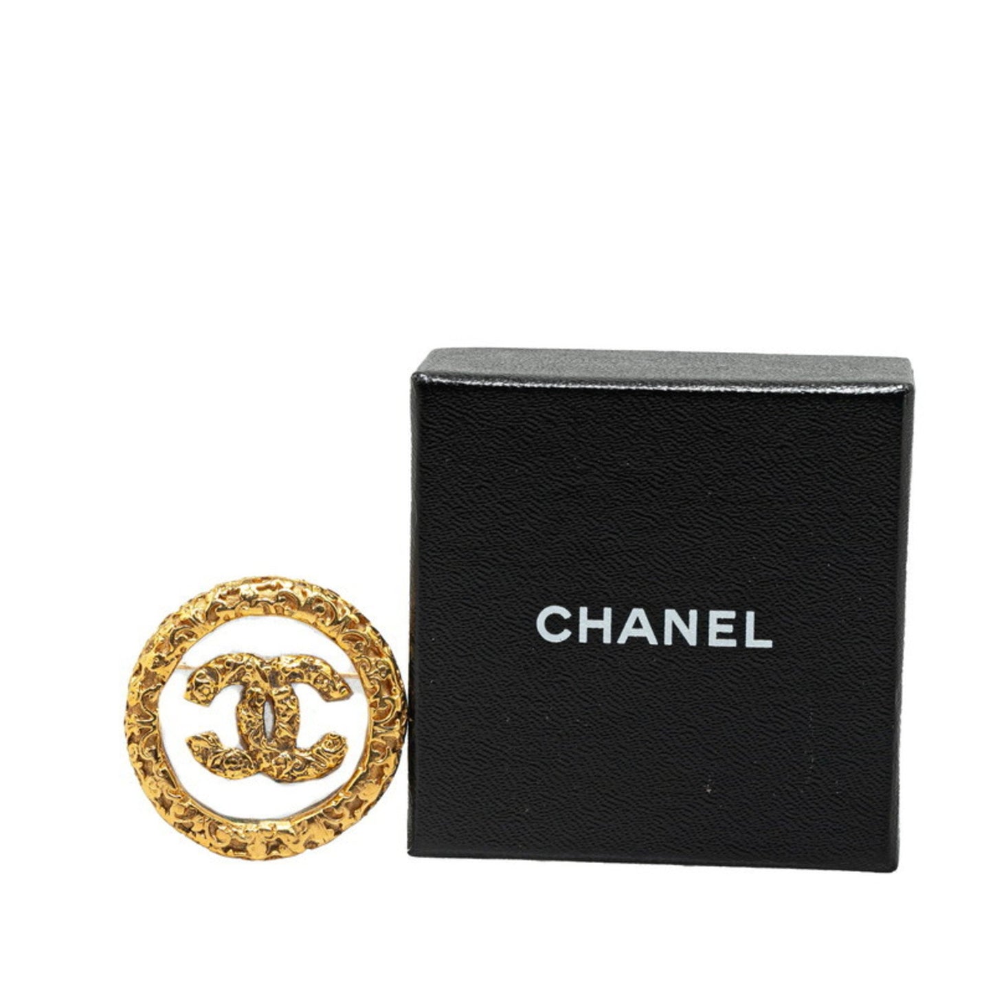 Chanel Coco Mark, Gold, Gold Plated, brooch