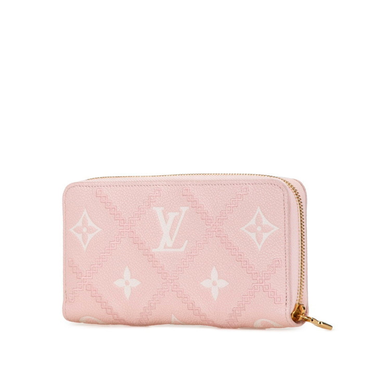 Louis Vuitton Zippy wallet, Pink, Canvas, wallet