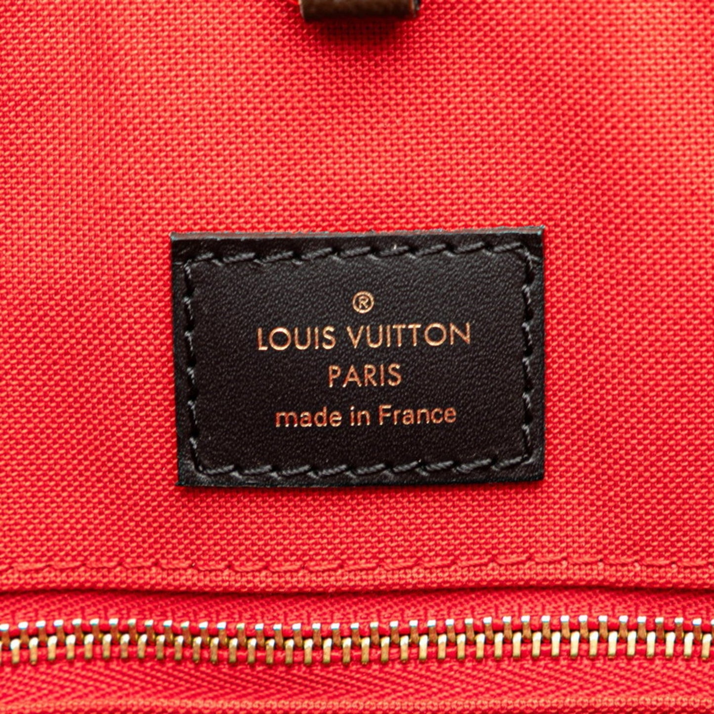 Louis Vuitton Onthego GM, Brown, Canvas, tote