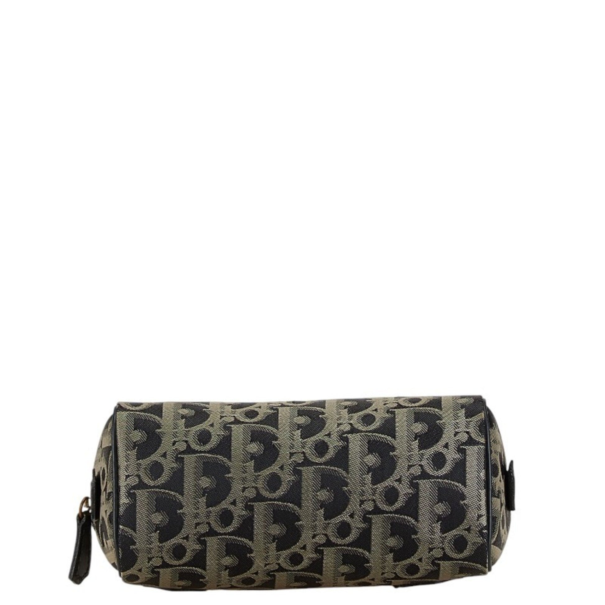 Dior Trotter, Navy, Canvas, handbag