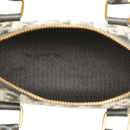 Dior Trotter, Navy, Canvas, handbag