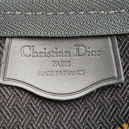 Dior Trotter, Navy, Canvas, handbag