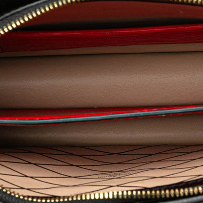 Louis Vuitton Trunk, Red, Leather, clutch