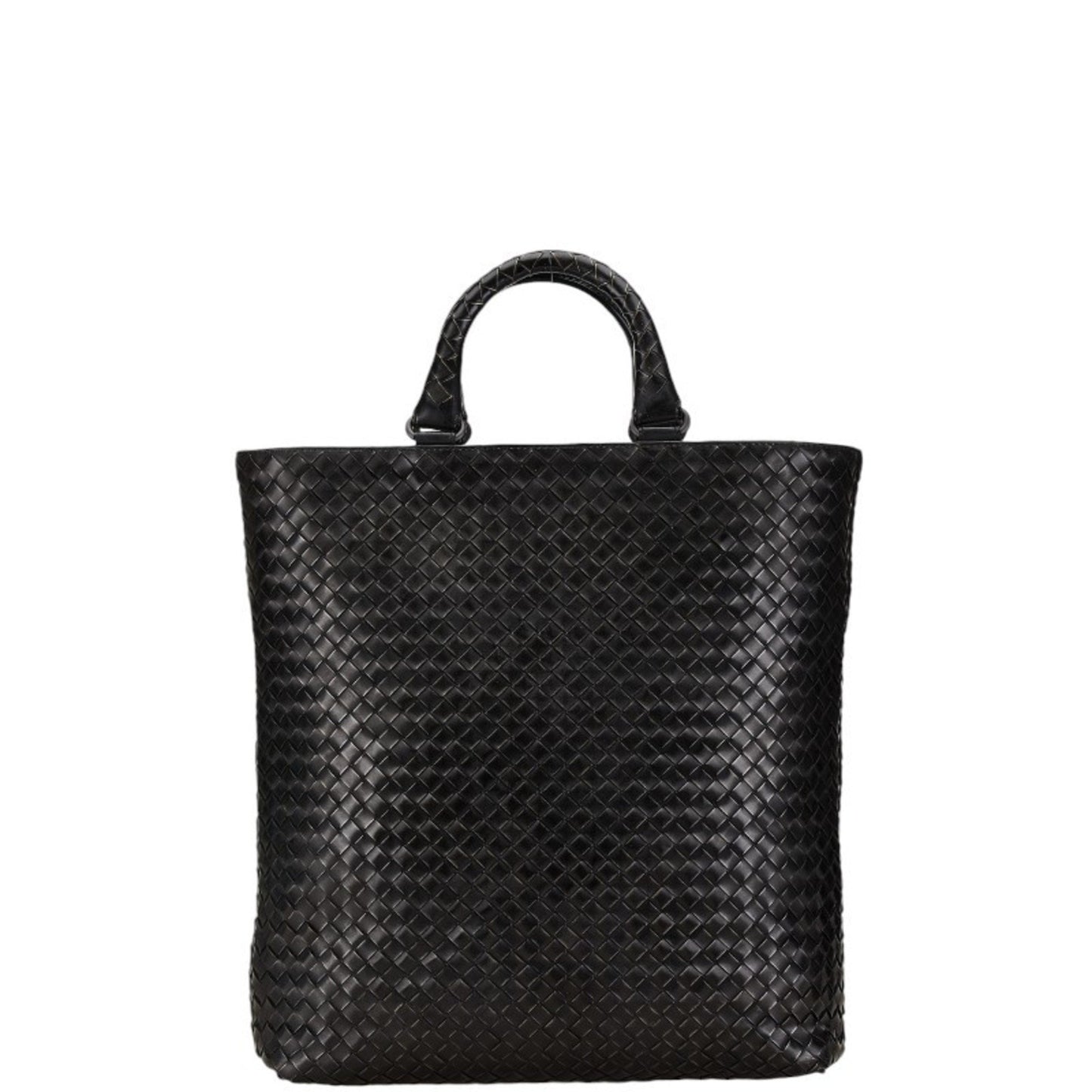 Bottega Veneta Intrecciato, Black, Leather, tote