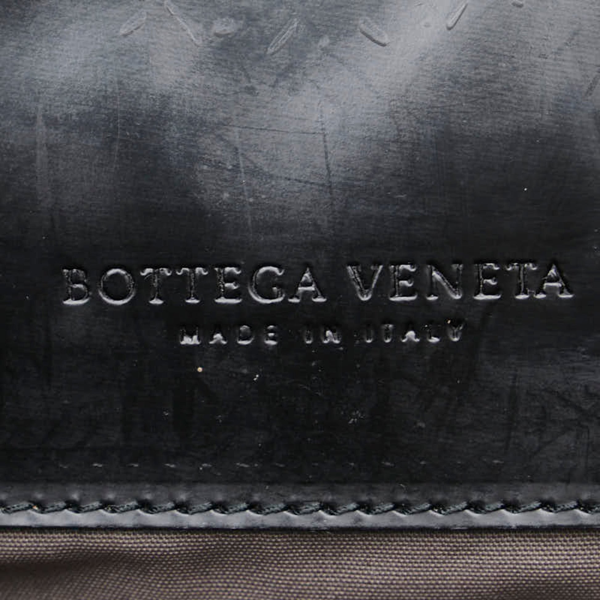 Bottega Veneta Intrecciato, Black, Leather, tote