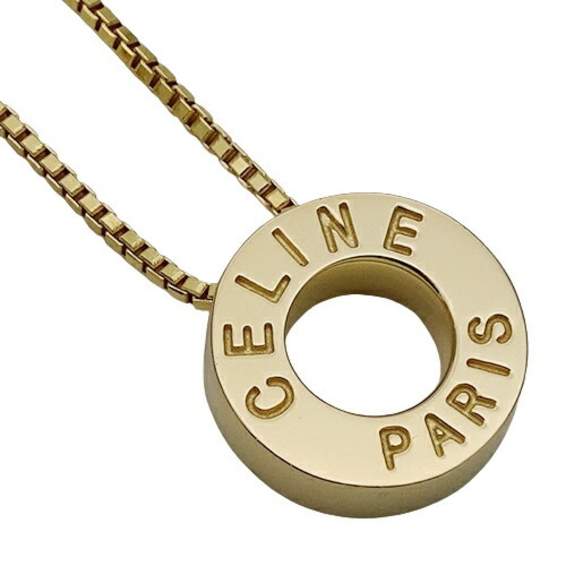 Céline, Gold, Yellow Gold, necklace