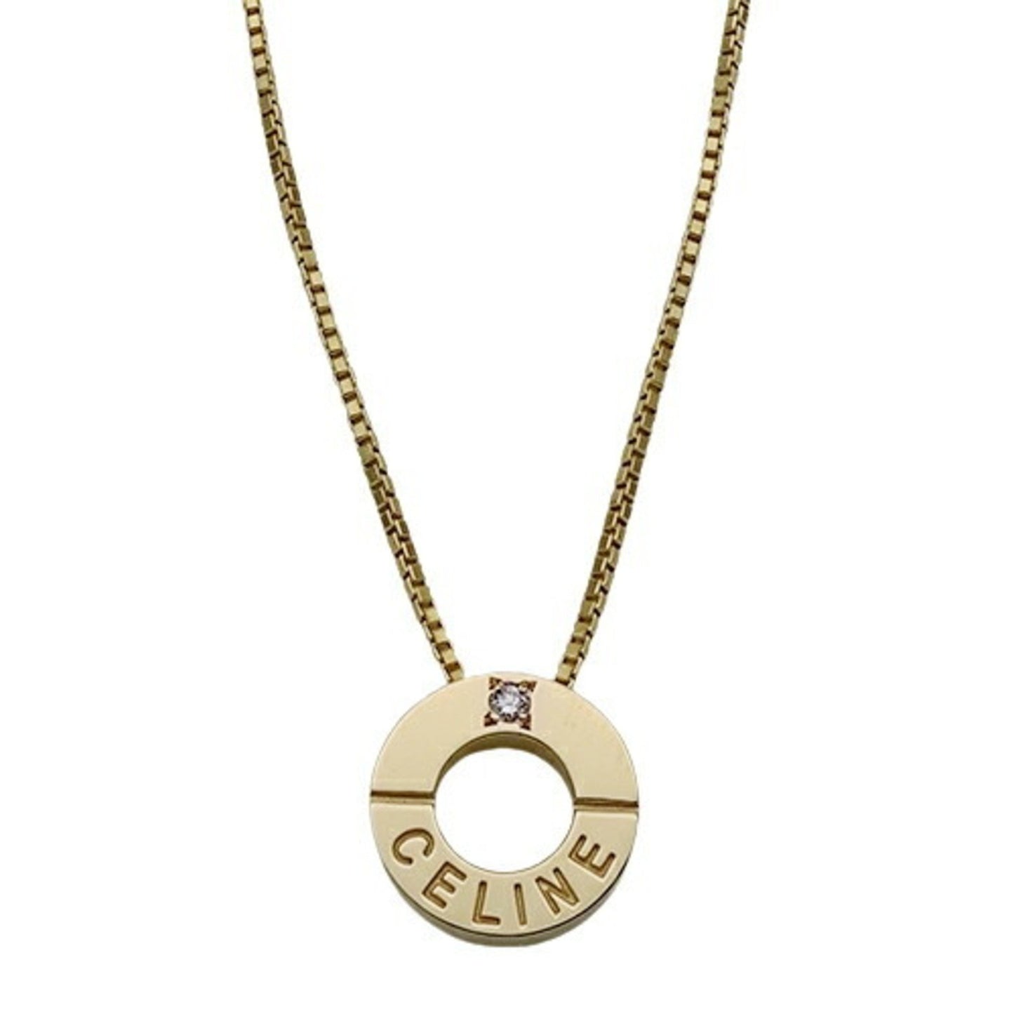 Céline, Gold, Yellow Gold, necklace