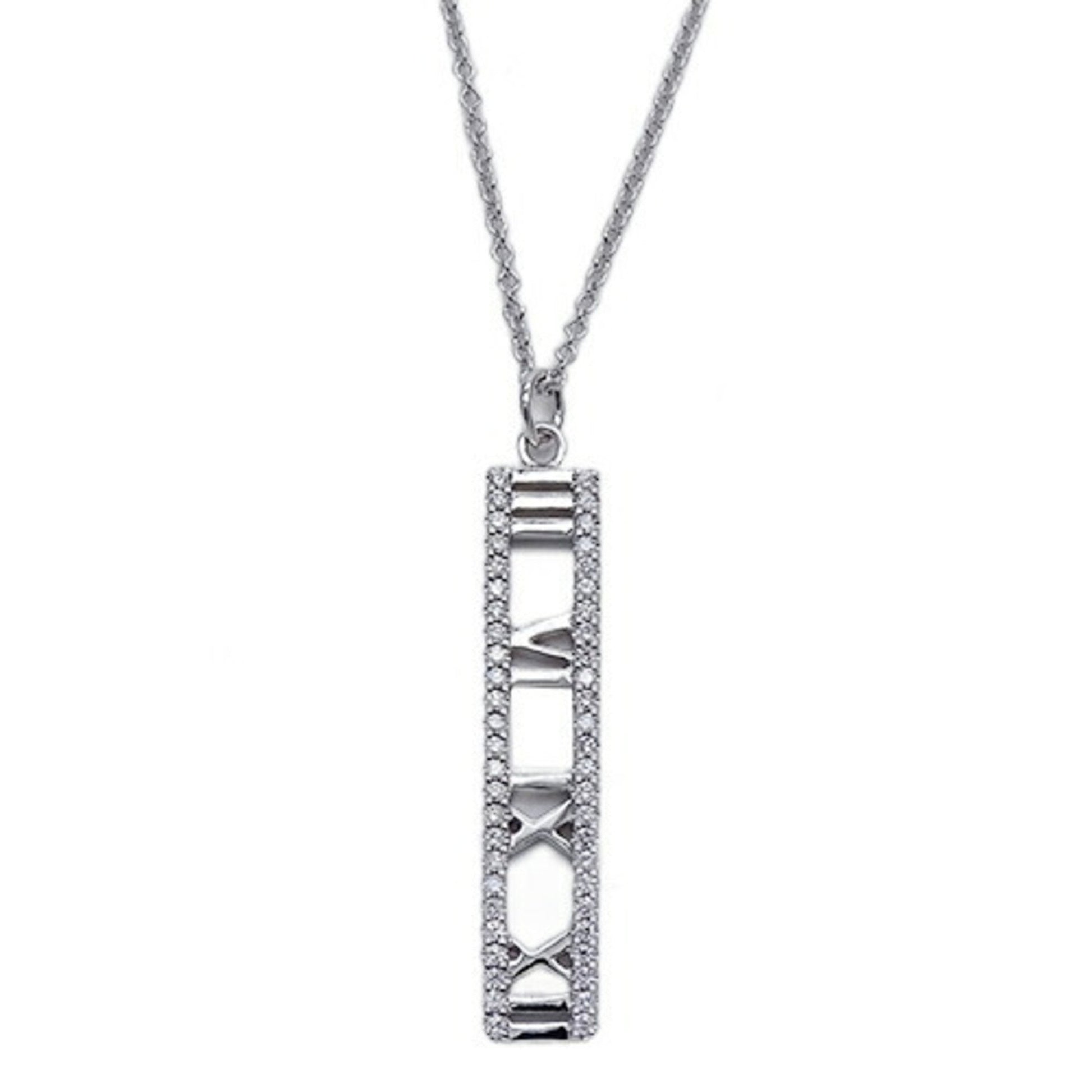 Tiffany & Co Atlas, Silver, White Gold, necklace