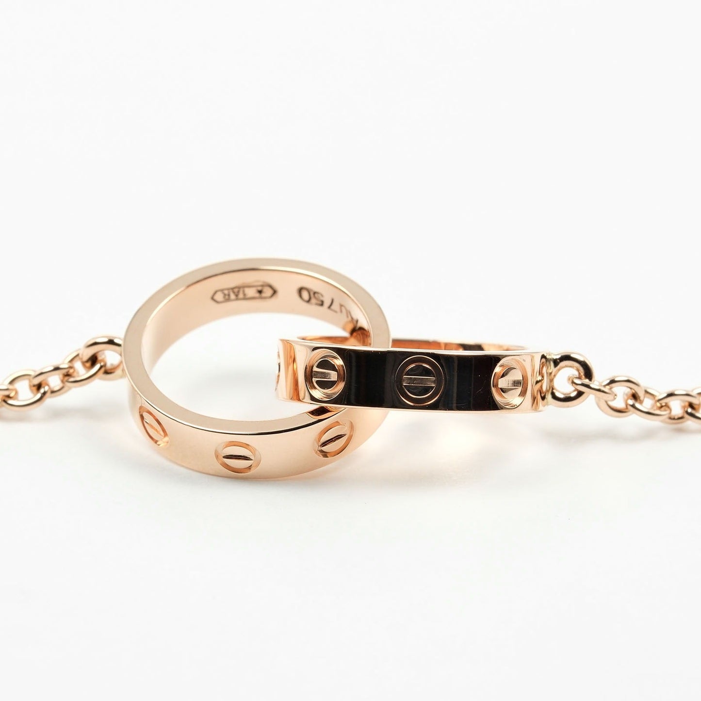 Cartier Love, Gold, Rose Gold, necklace