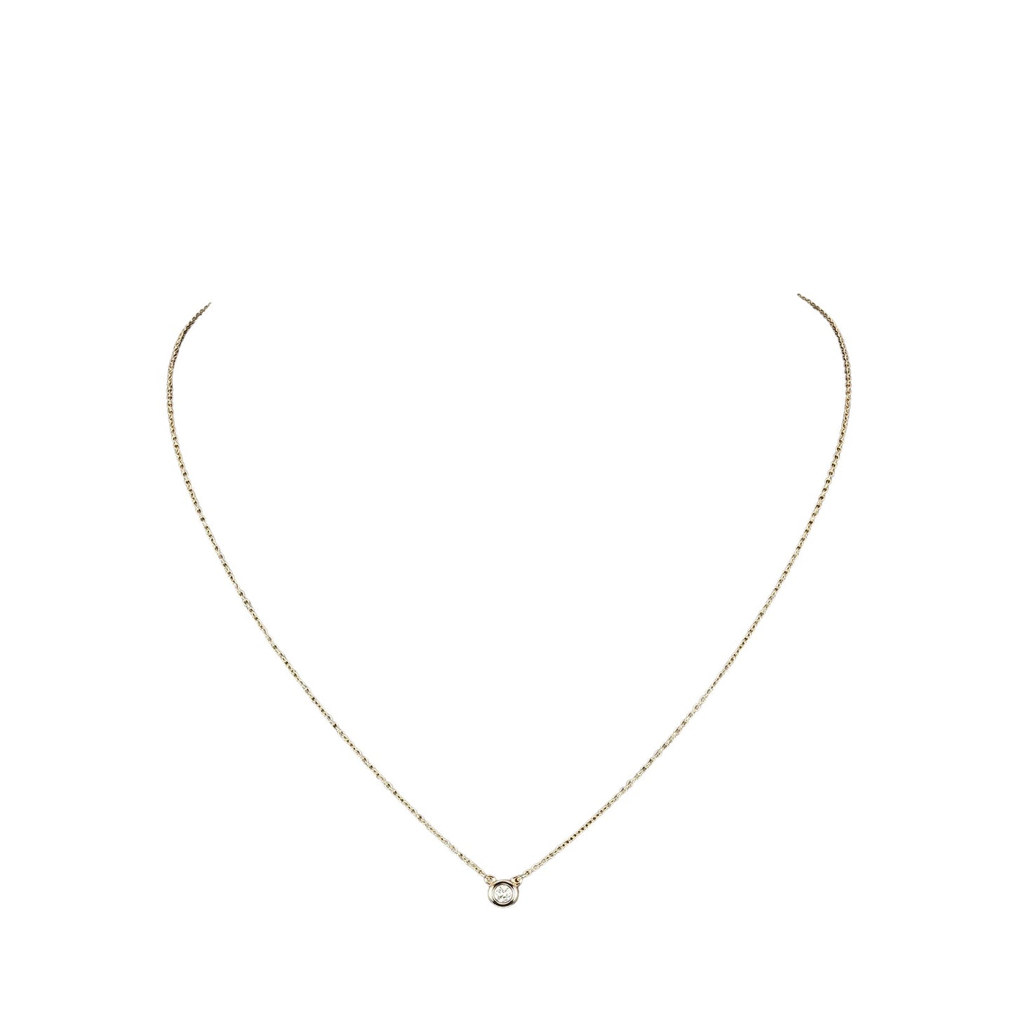 Tiffany & Co By the yard, Gold, Rose Gold, necklace