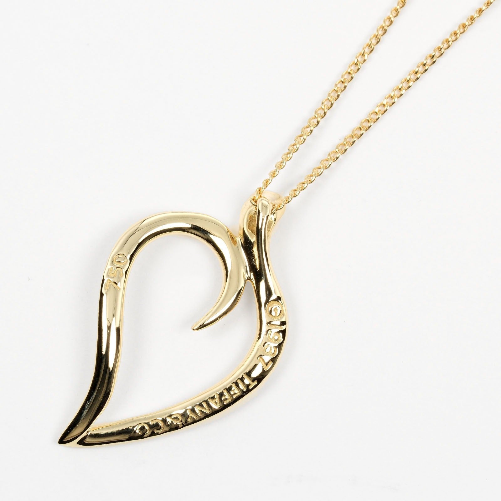 Tiffany & Co Leaf, Gold, Yellow Gold, necklace