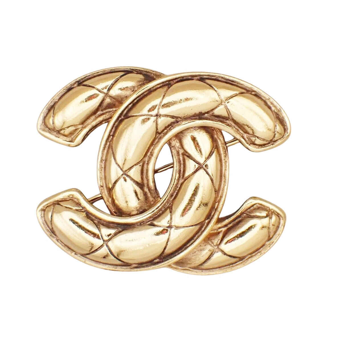 Chanel Coco Mark, Gold, Gold Plated, brooch