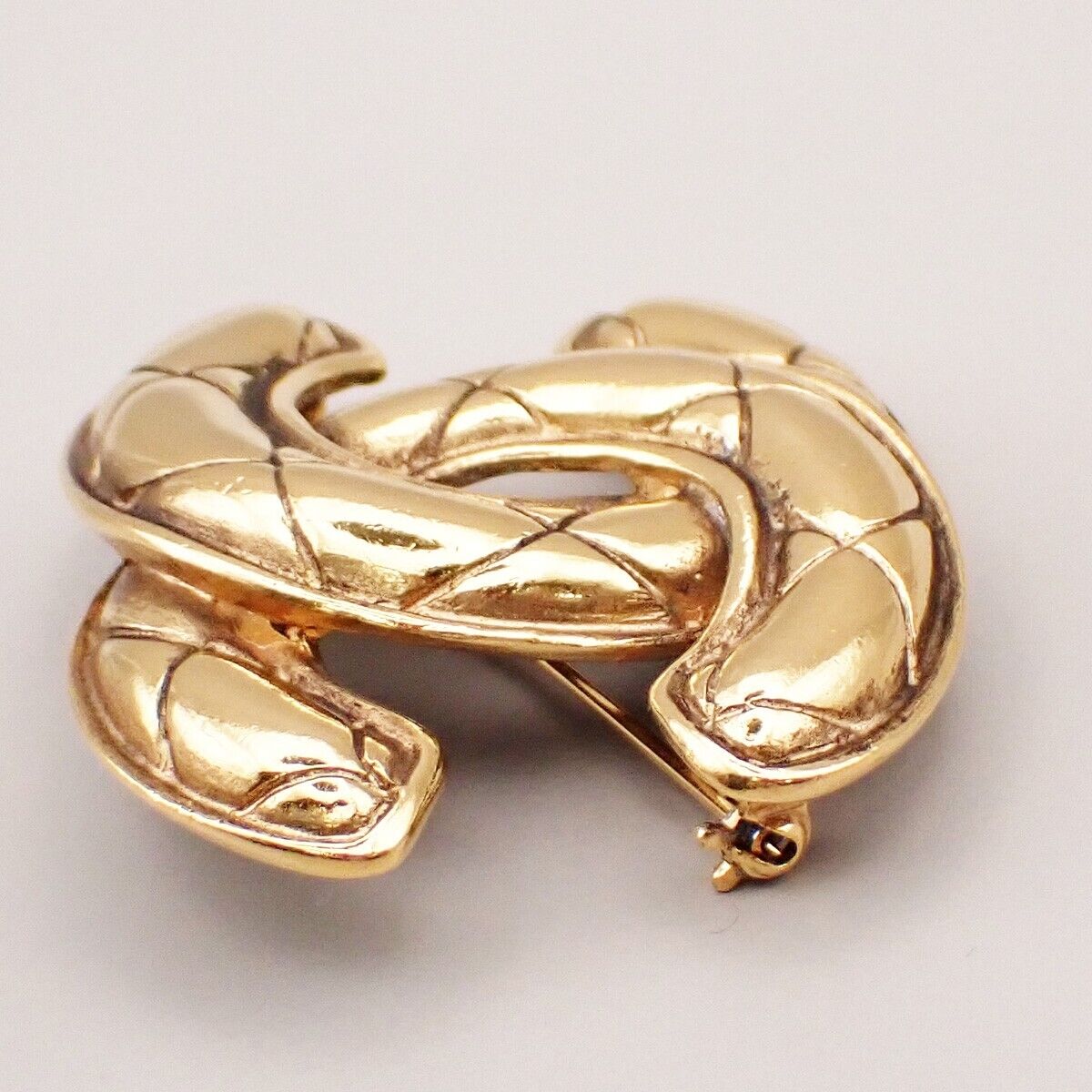 Chanel Coco Mark, Gold, Gold Plated, brooch