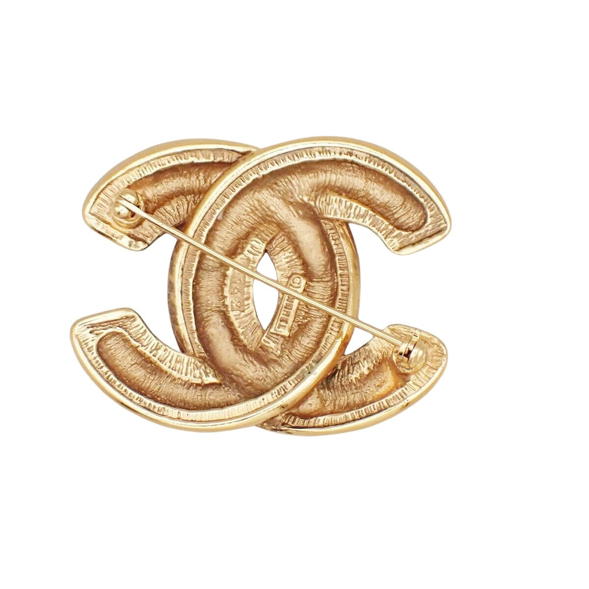 Chanel Coco Mark, Gold, Gold Plated, brooch