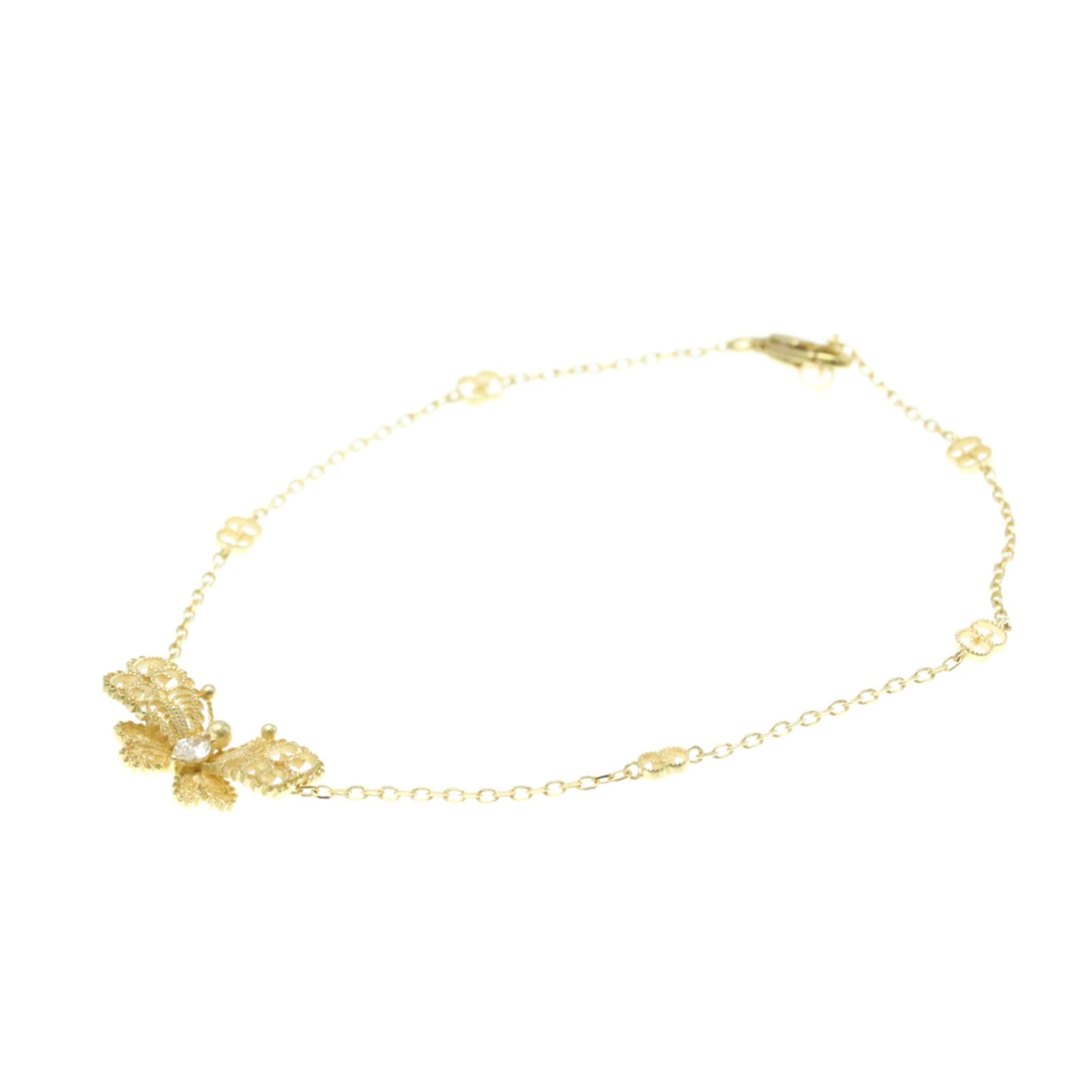 Gucci Butterfly, Gold, Yellow Gold, bracelet