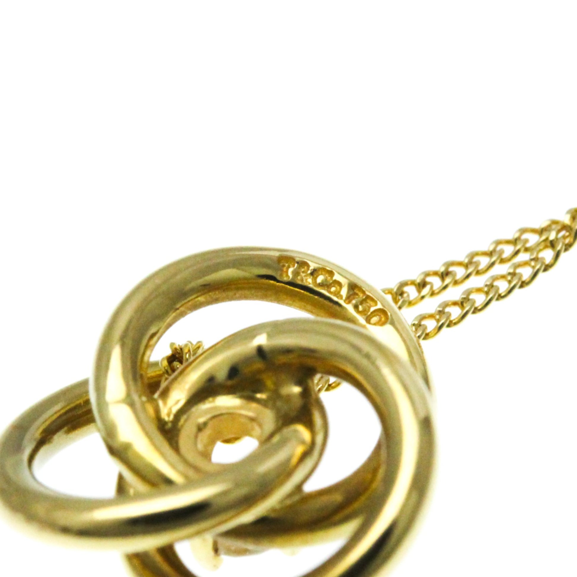 Tiffany & Co Hoop, Gold, Yellow Gold, necklace