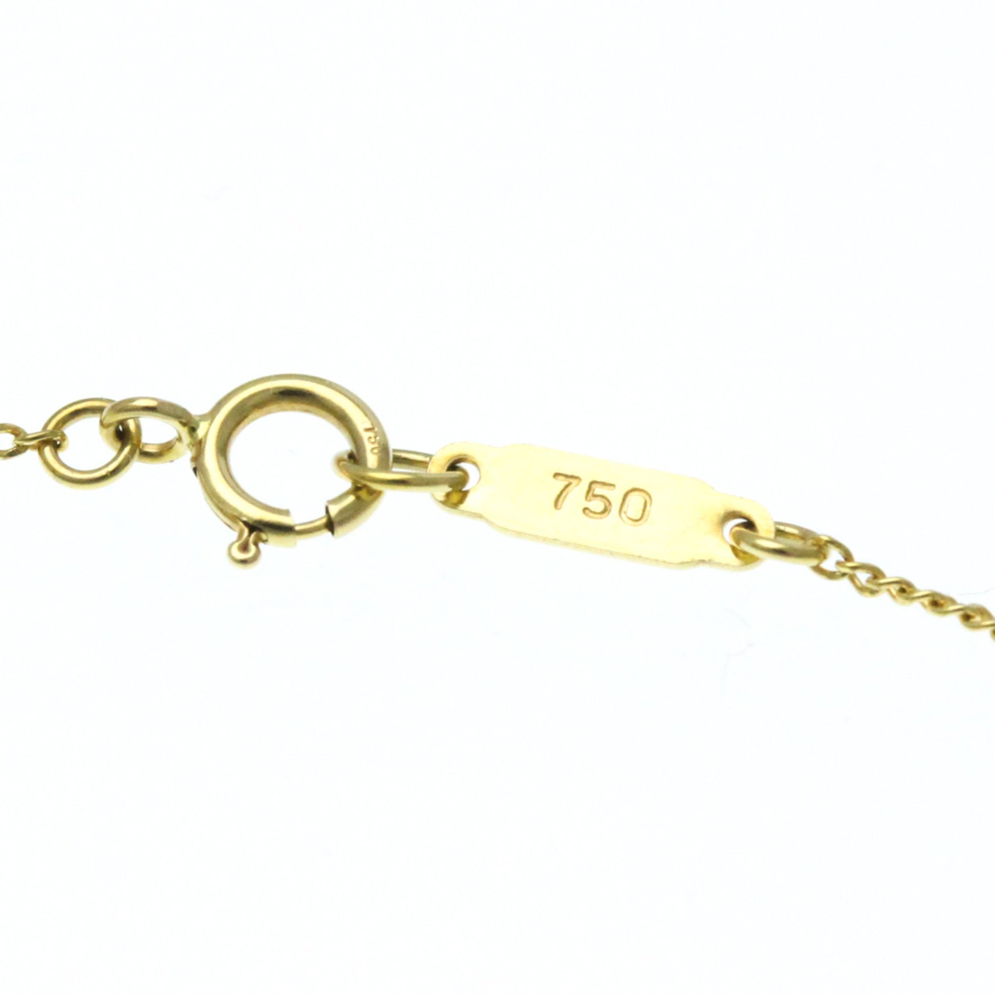 Tiffany & Co Hoop, Gold, Yellow Gold, necklace