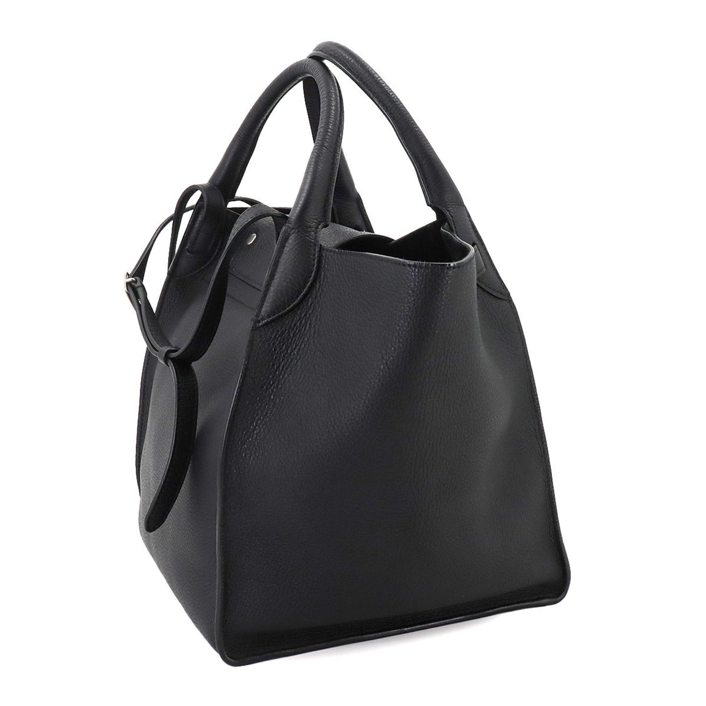 Céline Big bag, Black, Leather, shoulder