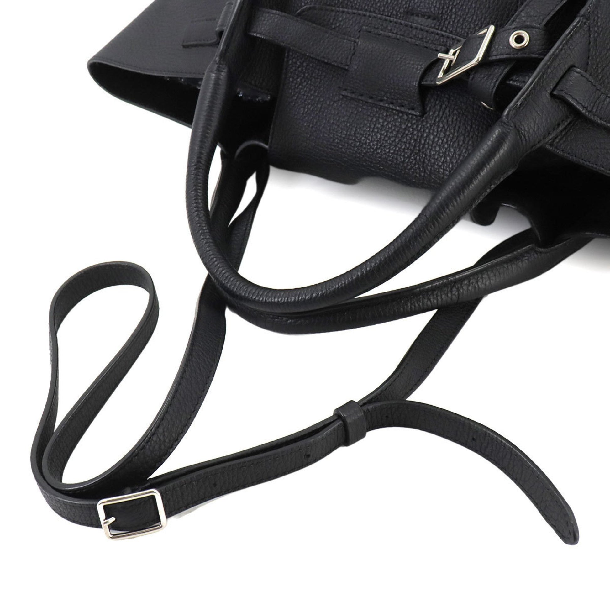 Céline Big bag, Black, Leather, shoulder