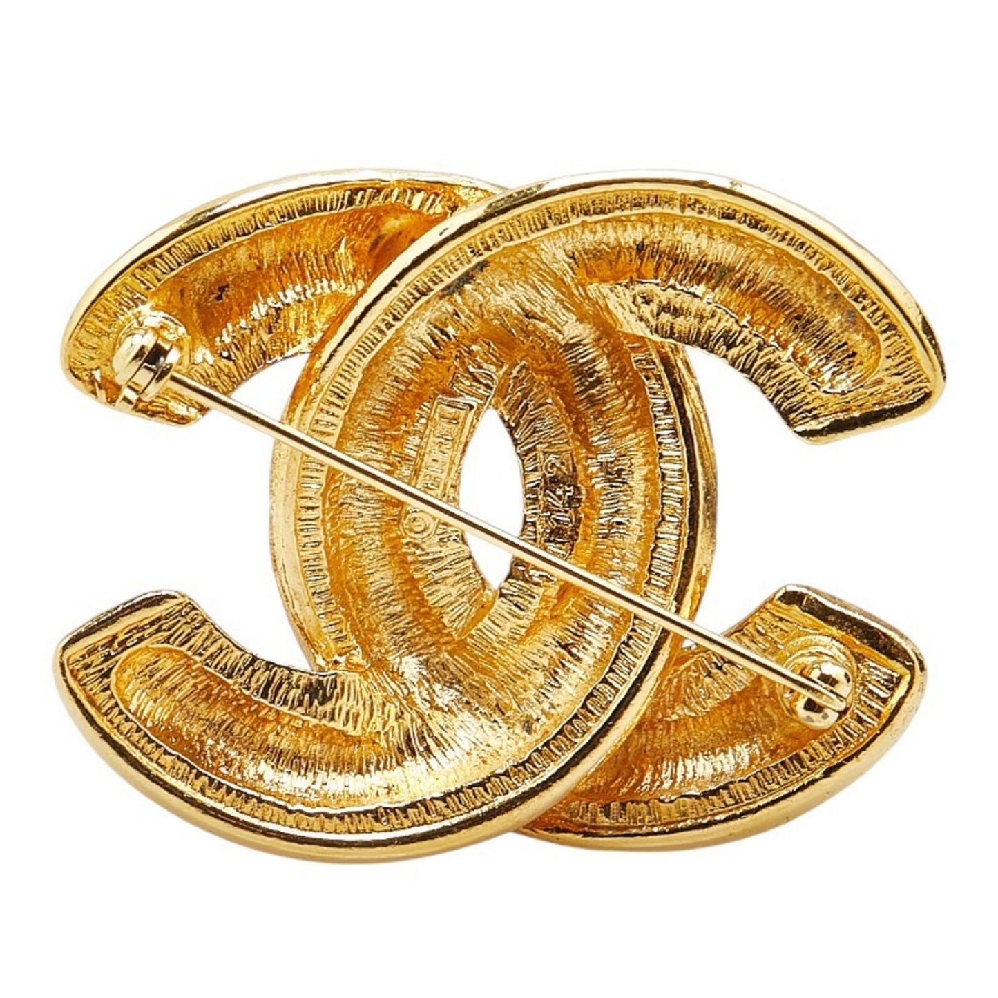 Chanel Coco Mark, Gold, Gold Plated, brooch