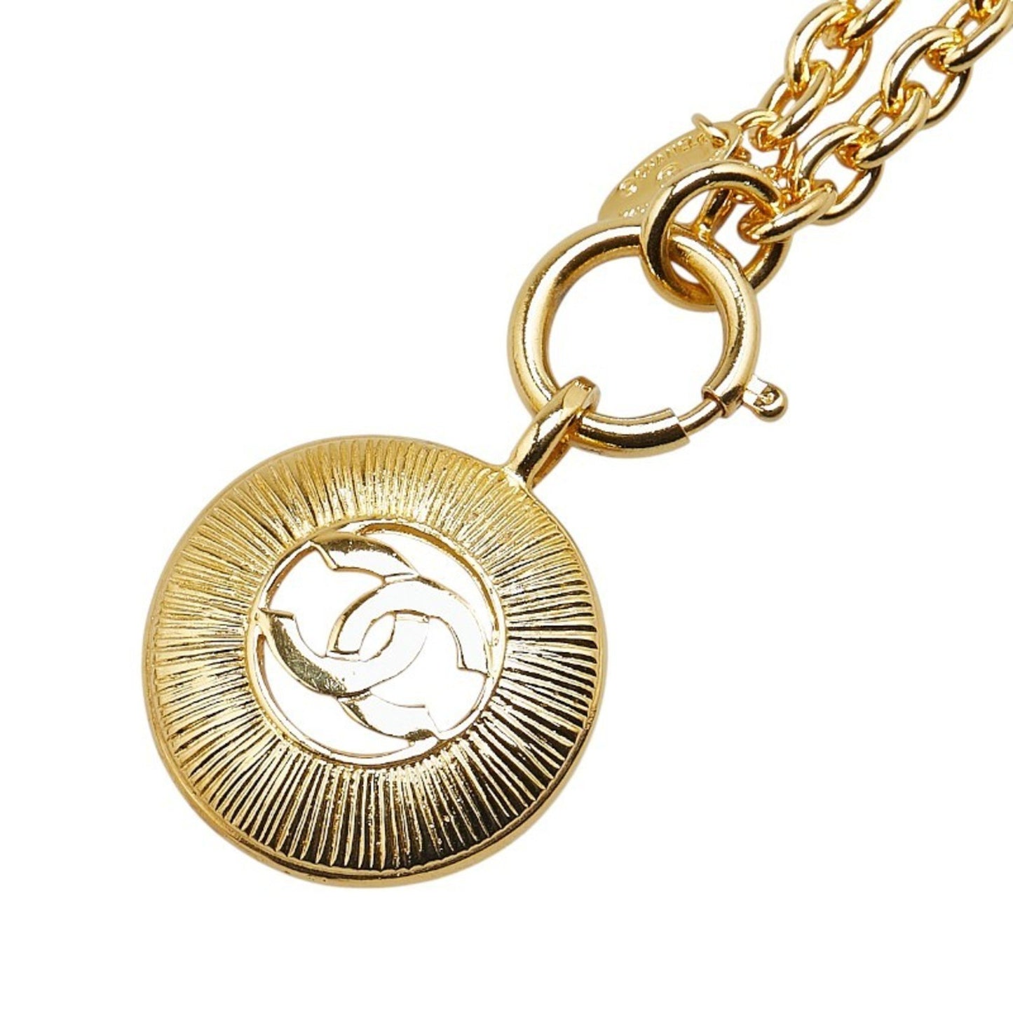 Chanel Coco Mark, Gold, Gold Plated, necklace