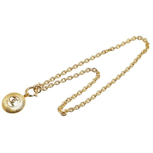 Chanel Coco Mark, Gold, Gold Plated, necklace