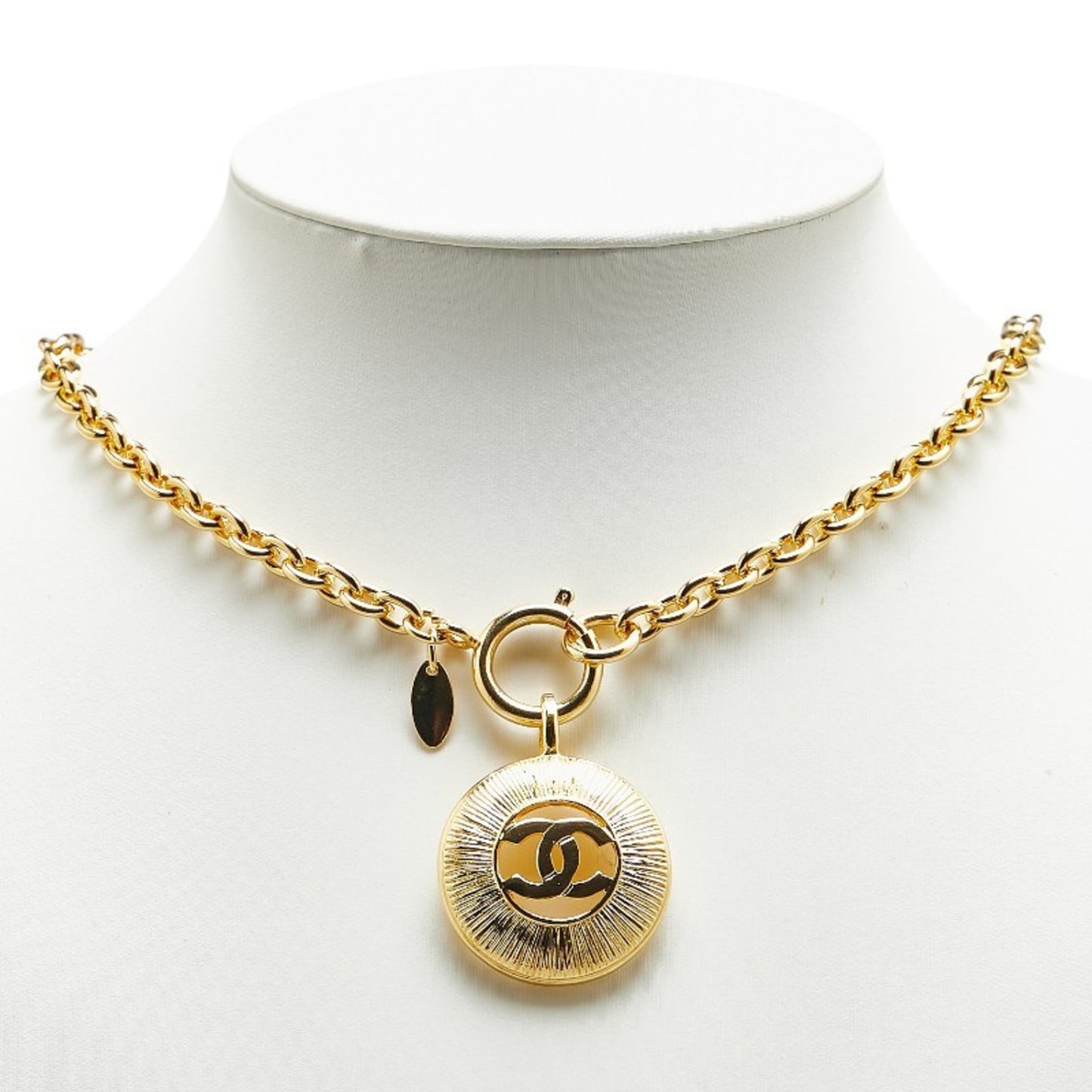 Chanel Coco Mark, Gold, Gold Plated, necklace