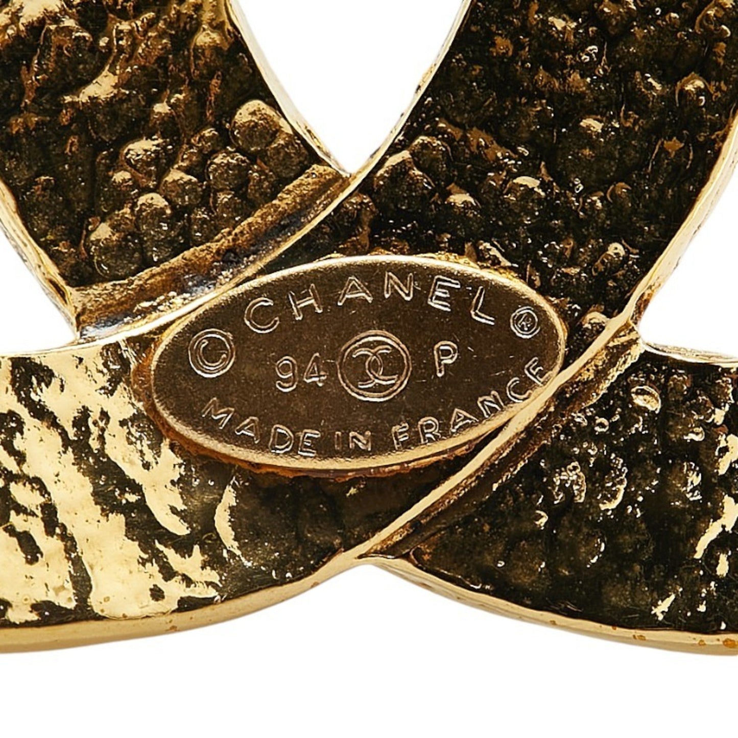 Chanel Coco Mark, Gold, Gold Plated, brooch