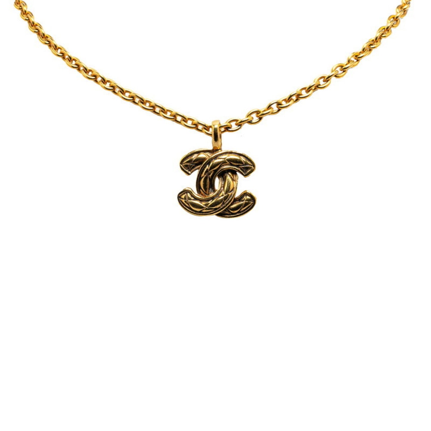 Chanel Coco Mark, Gold, Gold Plated, necklace