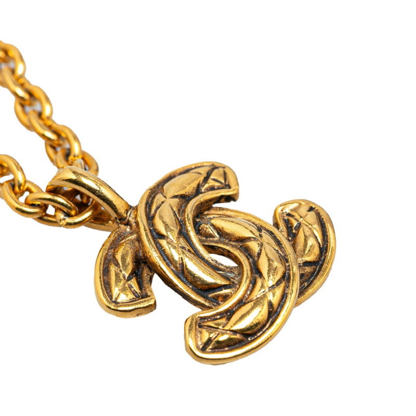 Chanel Coco Mark, Gold, Gold Plated, necklace