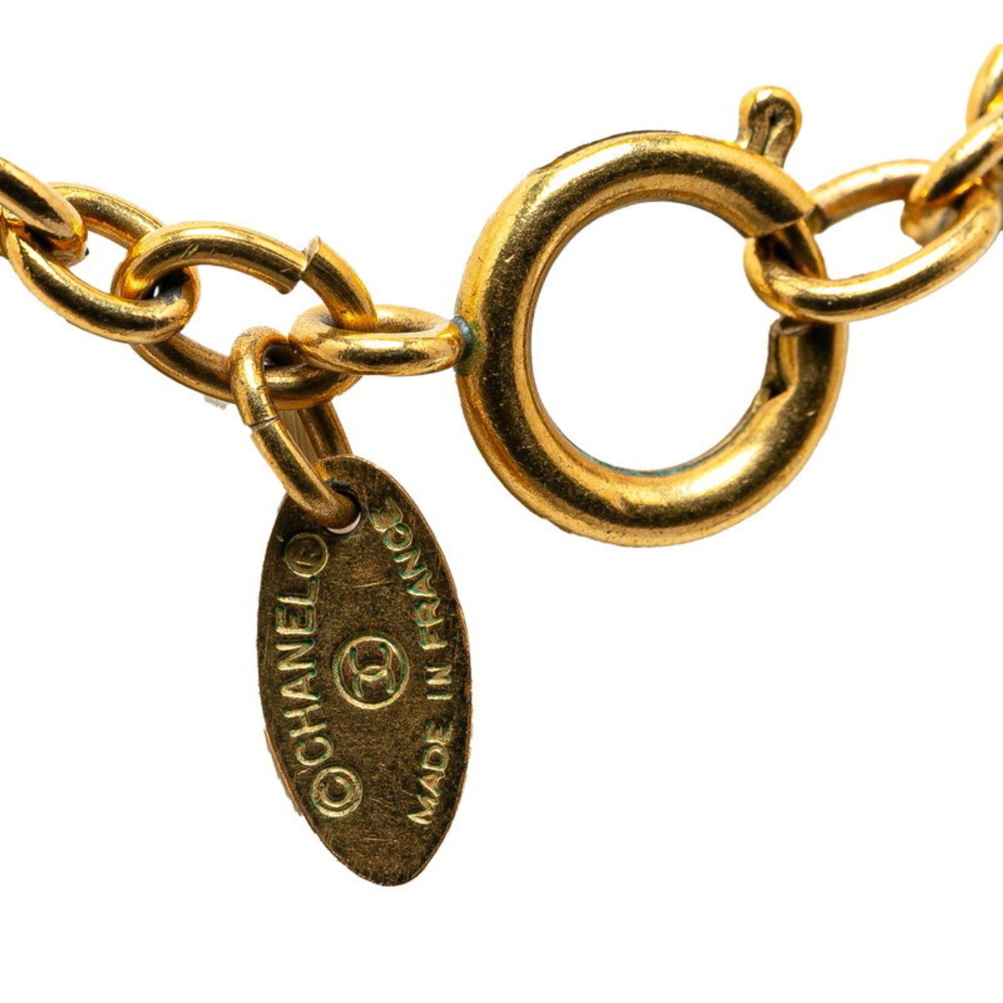 Chanel Coco Mark, Gold, Gold Plated, necklace