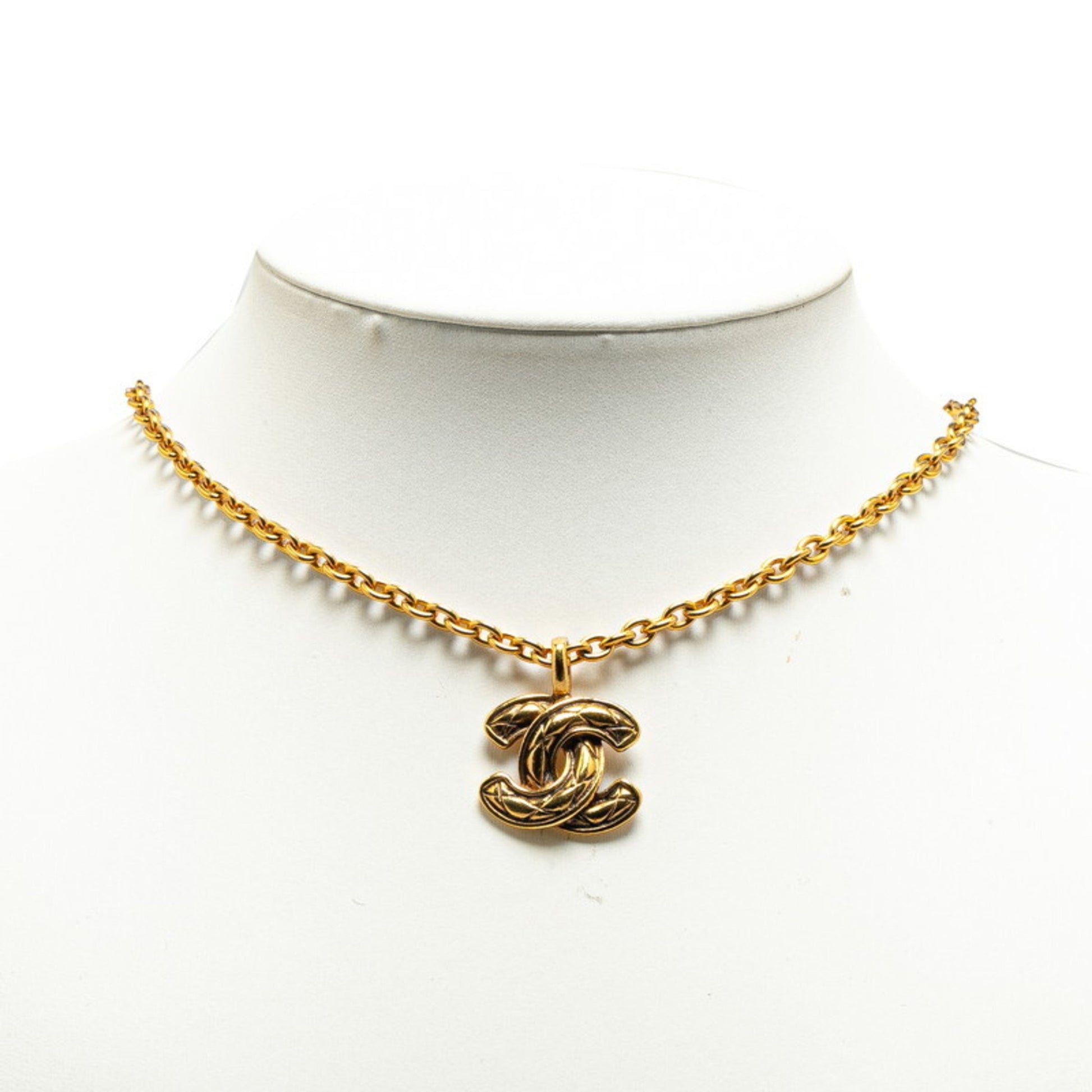 Chanel Coco Mark, Gold, Gold Plated, necklace