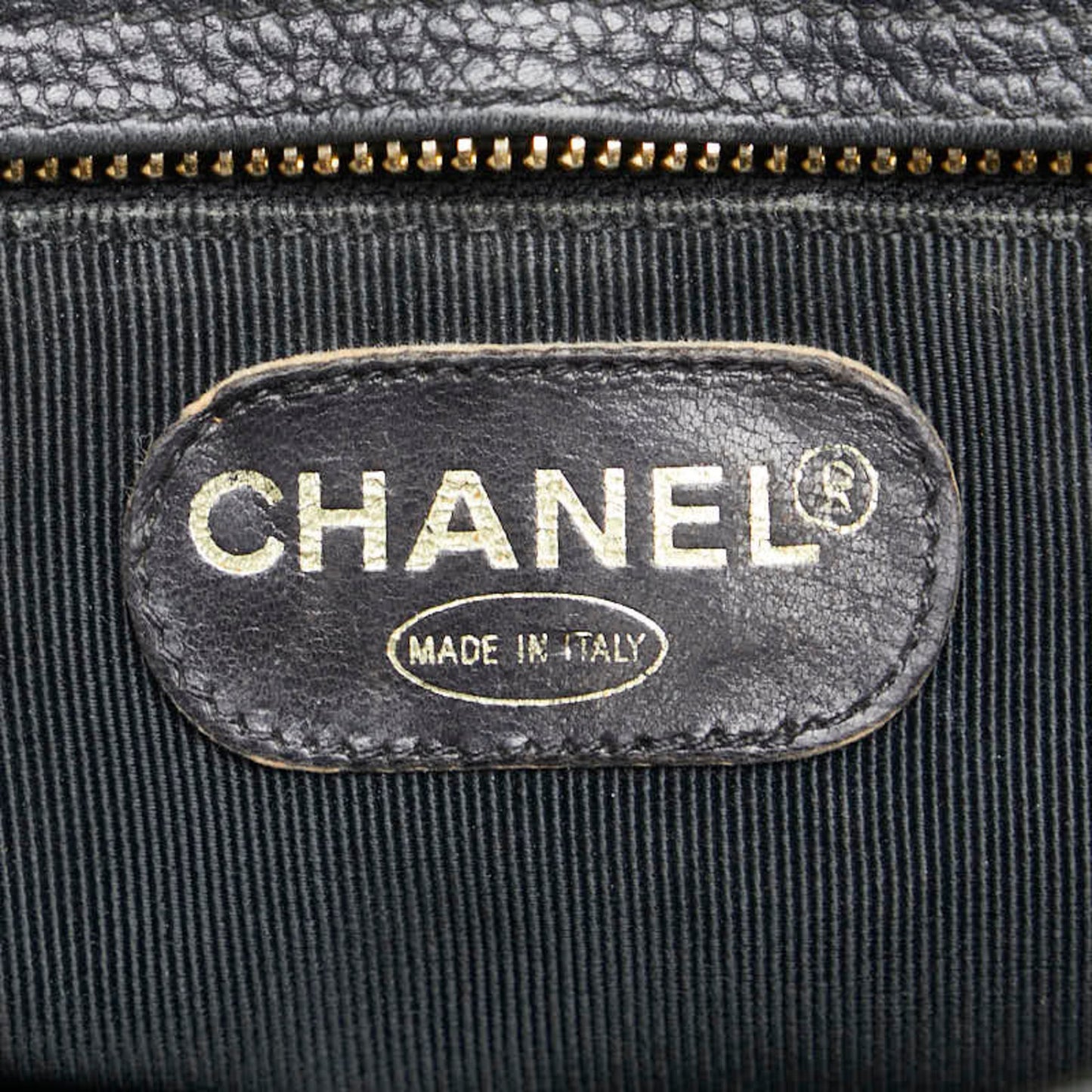 Chanel Triple coco, Black, Leather, shoulder