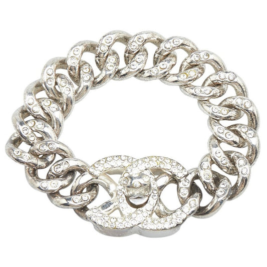 Chanel Coco Mark, Silver, Metal, bracelet