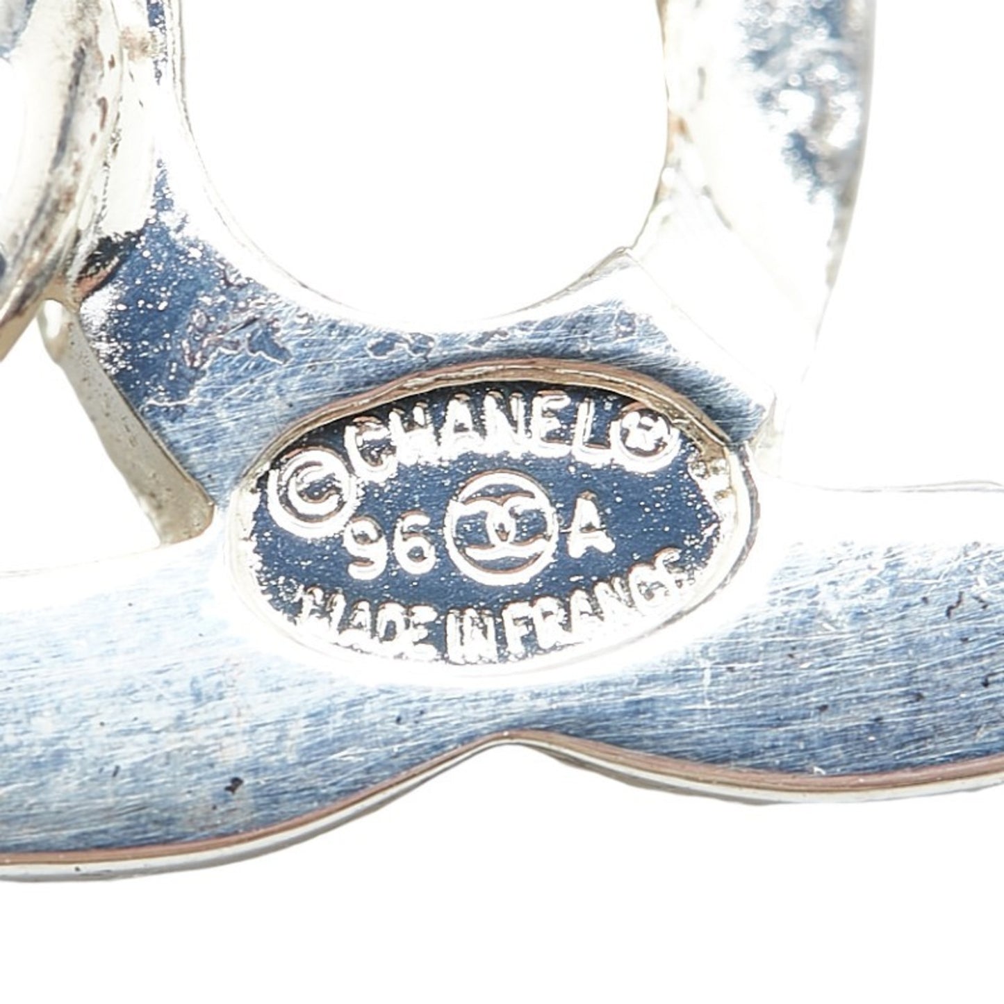 Chanel Coco Mark, Silver, Metal, bracelet