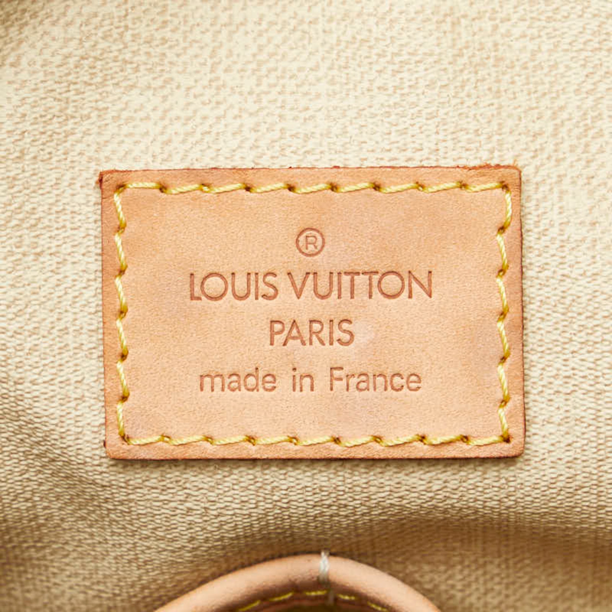 Louis Vuitton Trouville, Brown, Canvas, handbag