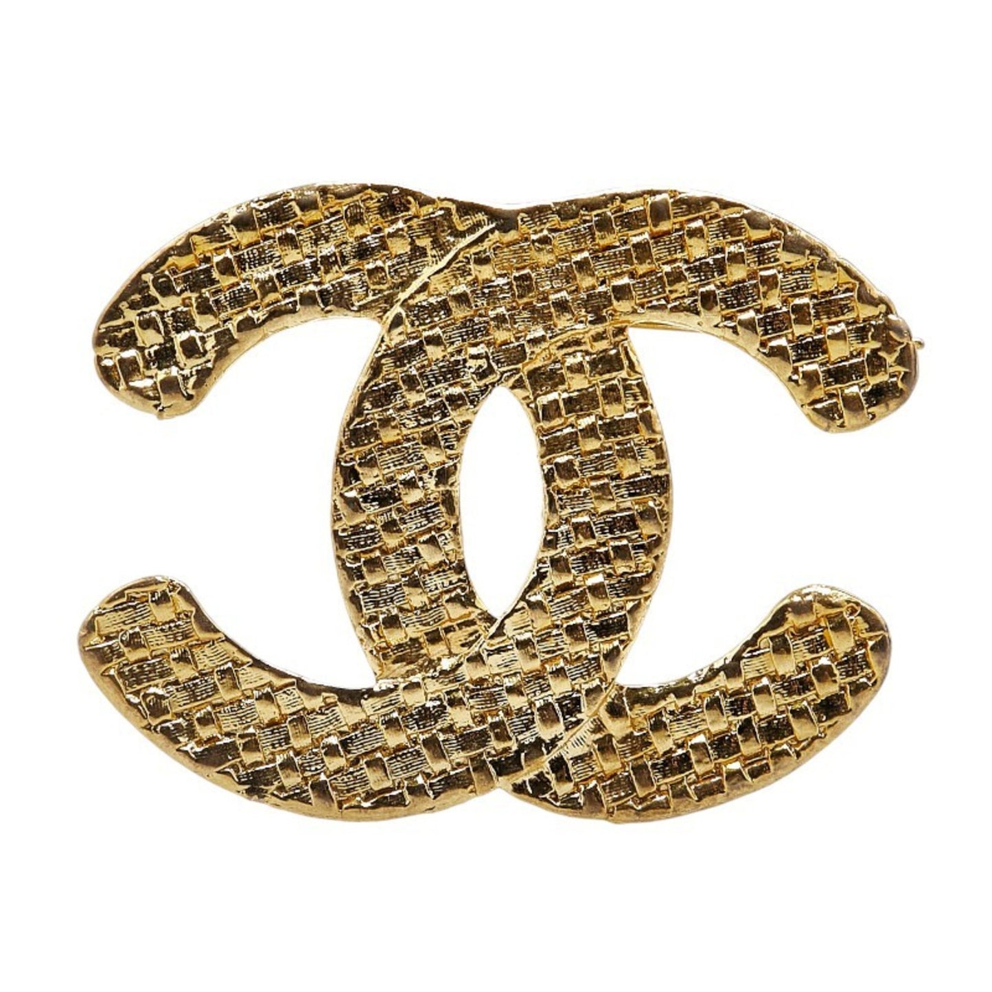 Chanel Coco Mark, Gold, Gold Plated, brooch